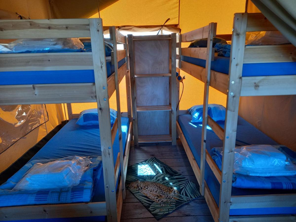 Zwiggelte Comfort Safaritent 6 Pers En Mini Camping מראה חיצוני תמונה